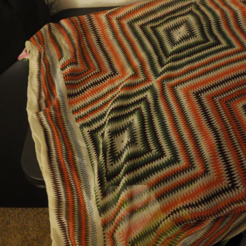 Long scarf multi color